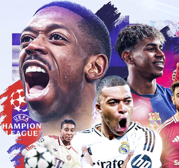 本赛季欧冠，U20球员中杜埃和亚马尔都已经打进5+进球